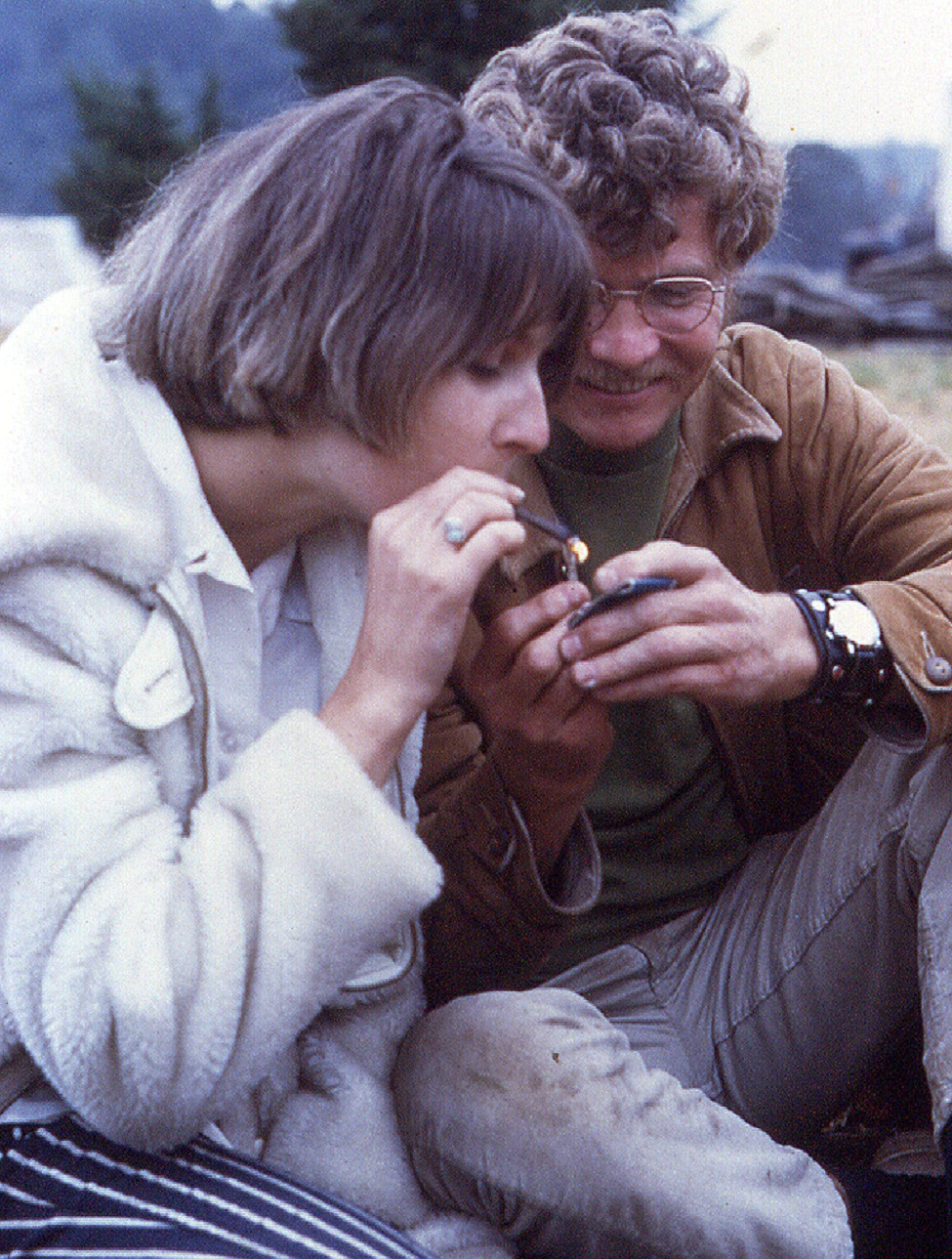 Smoking a Joint - Vortex 1 - 1970 - McIver State Park